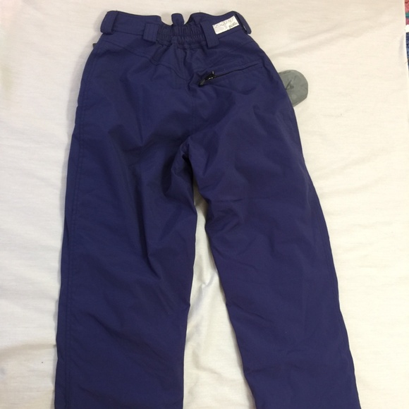 💐💐💐  TWIST GIRLS GENTECH FABRIC SYSTEM WOMENS NYLON SNOW SKI PANTS SIZE S.💐 - Picture 6 of 9